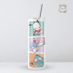 Tumbler 20oz Kawaii Besties by La Crafty House