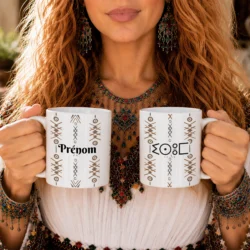 Mug 11oz - Tapisserie Berbère Amazigh by La Crafty House
