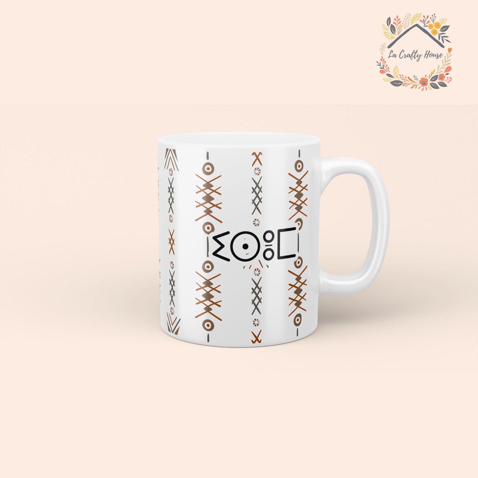 Mug 11oz - Tapisserie Berbère Amazigh - poster video - by La Crafty House