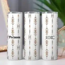 Tumbler 20oz Tapisserie Berbère by La Crafty House