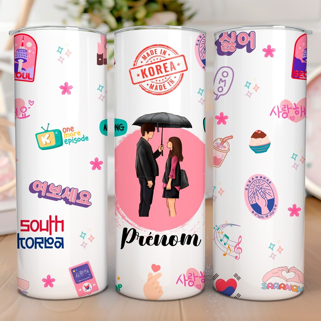 Tumbler 20oz K-Drama Lovers by La Crafty House