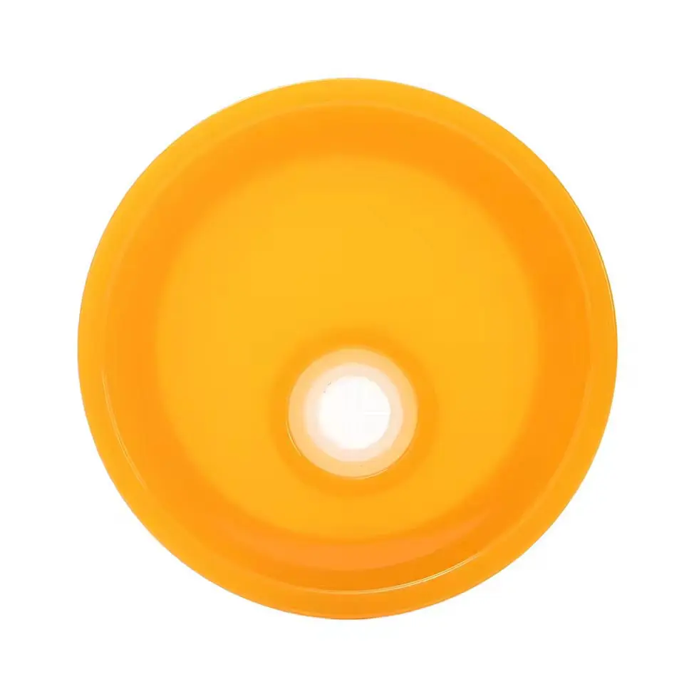 Accessoires - Couvercle pour Glass Can orange by La Crafty House