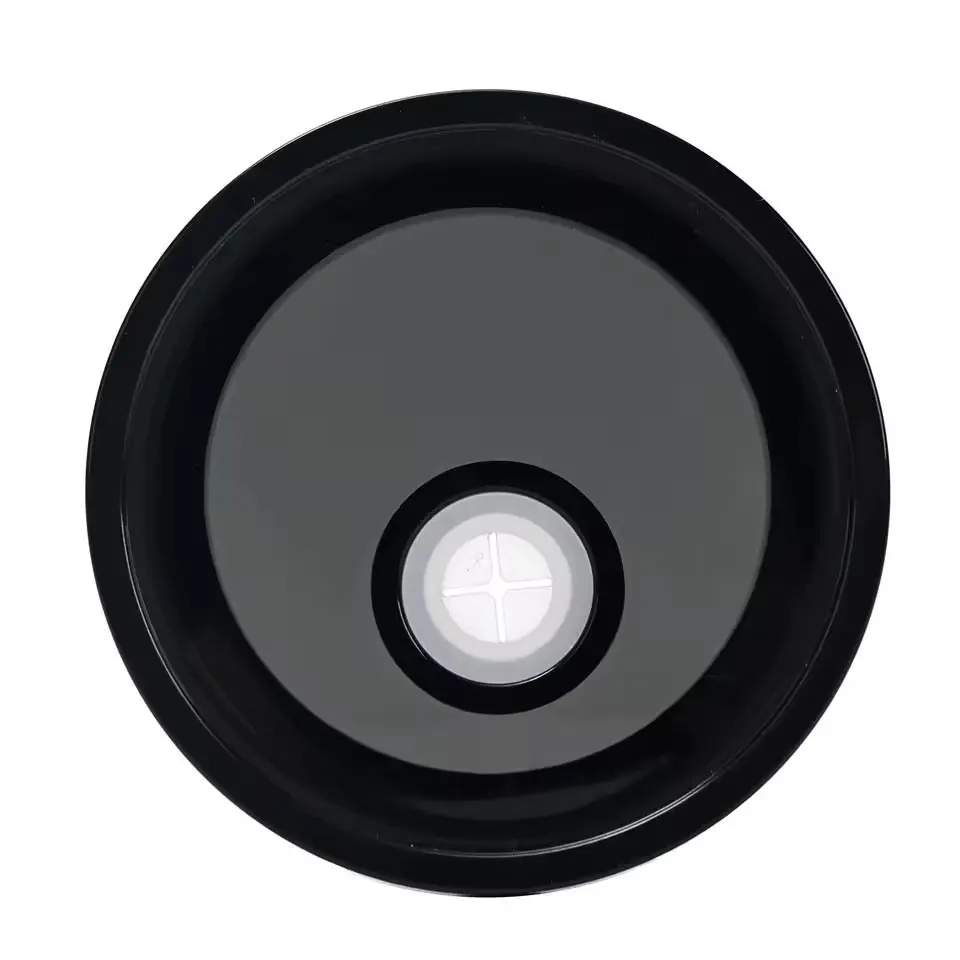 Accessoires - Couvercle pour Glass Can noir by La Crafty House