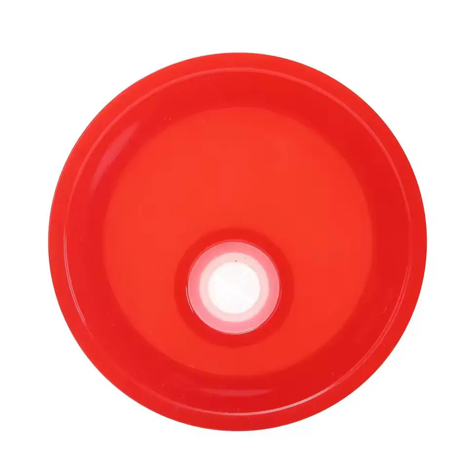 Accessoires - Couvercle pour Glass Can rouge by La Crafty House
