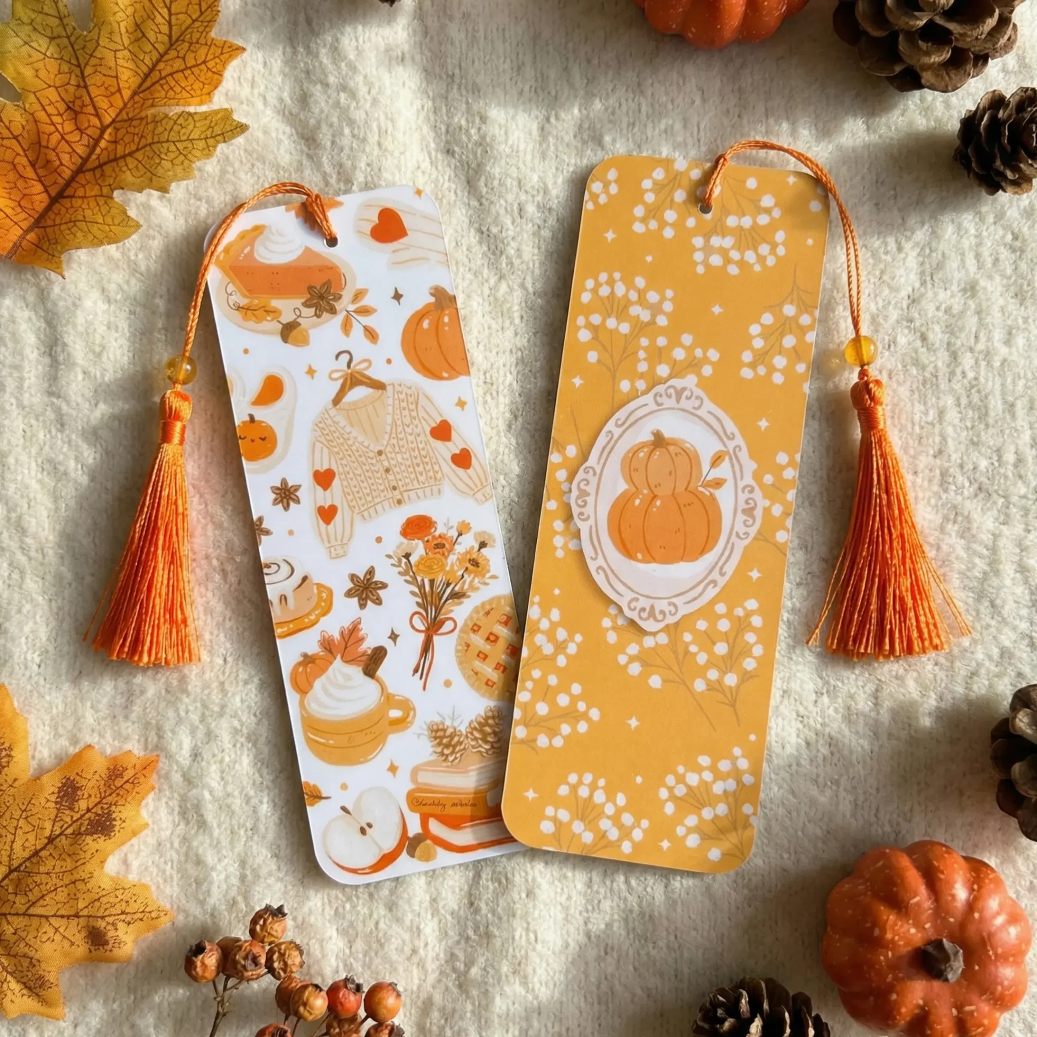 Marque-page Douceurs d’automne by La Crafty House