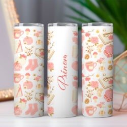 Tumbler 20oz Autumn Cocooning by La Crafty House