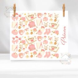 Tumbler 20oz Autumn Cocooning by La Crafty House