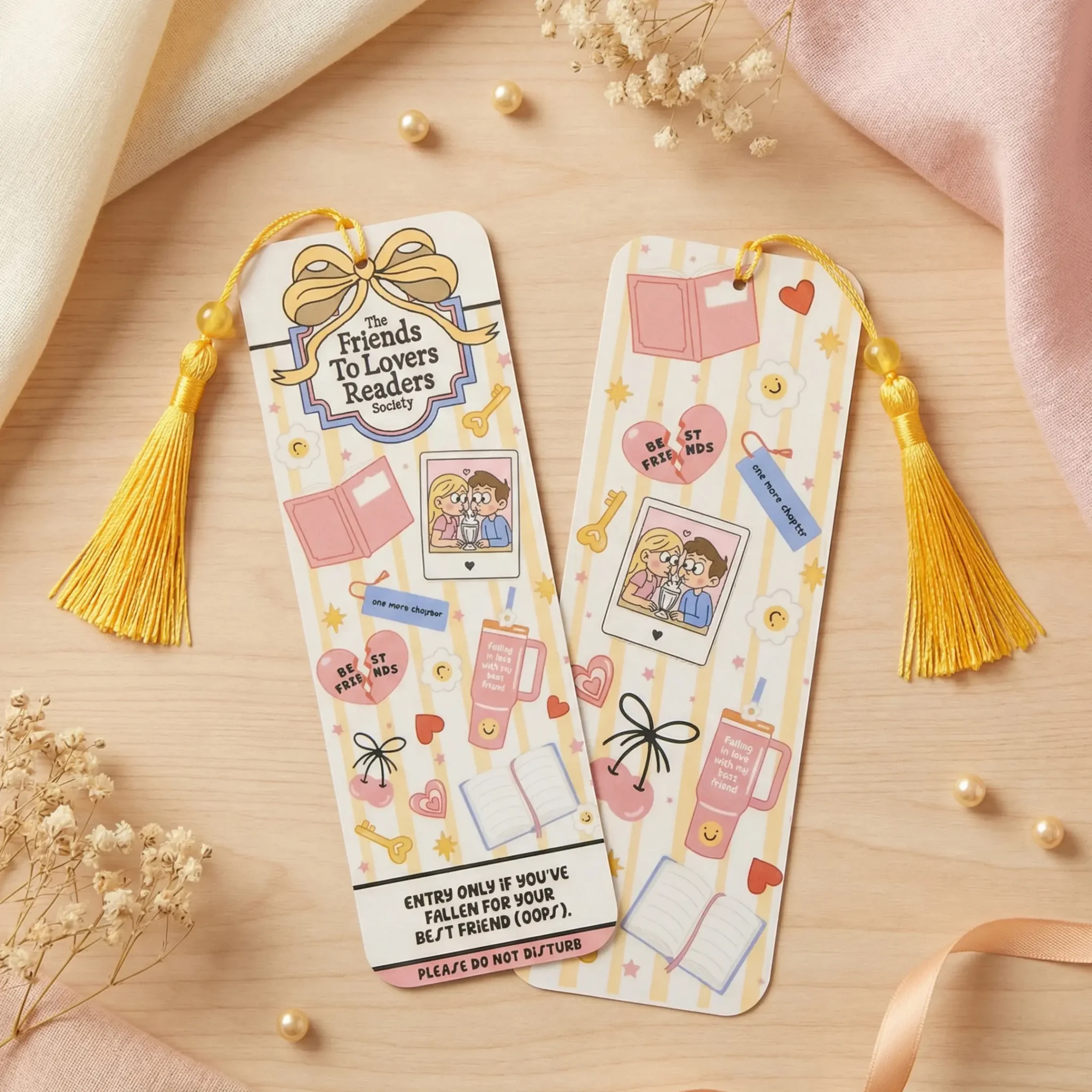 Marque-page Friends to Lovers by La Crafty House