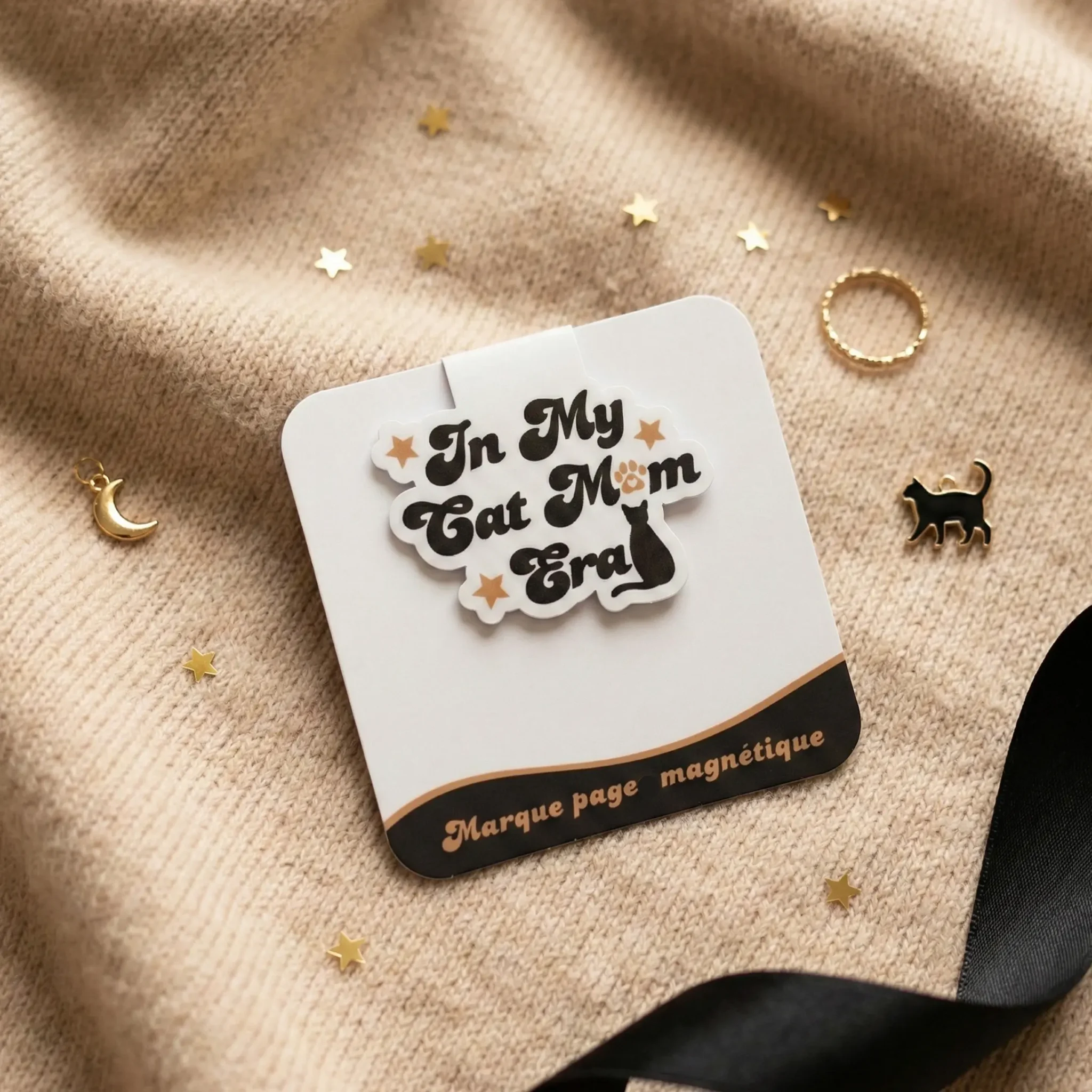 Marque-page magnétique In My Cat Mom Era by La Crafty House