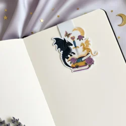 Marque-page magnétique Dragon Bloom by La Crafty House