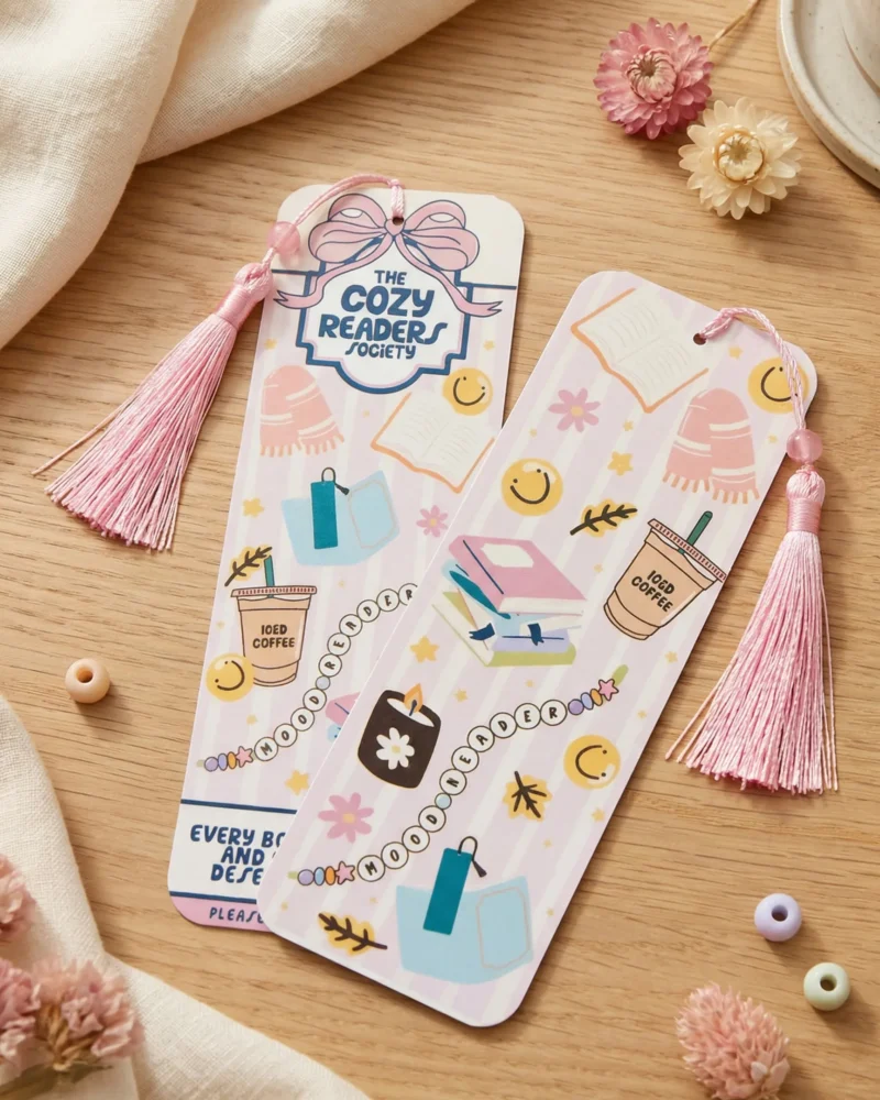Marque-page The Cozy Reader Society by La Crafty House