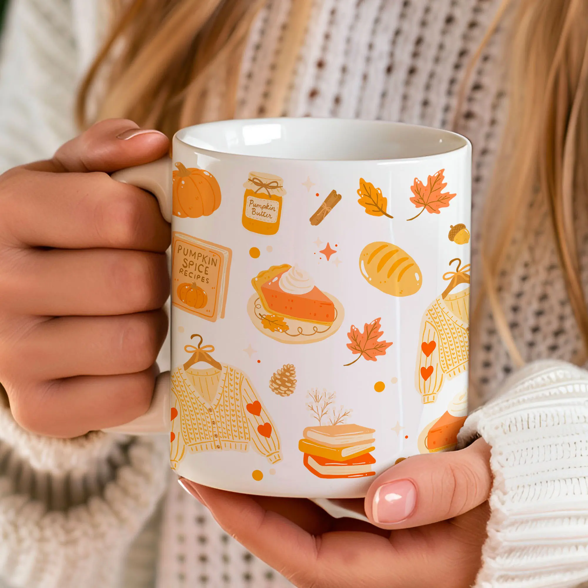 Mug 11oz Douceurs d’automne Cosy by La Crafty House