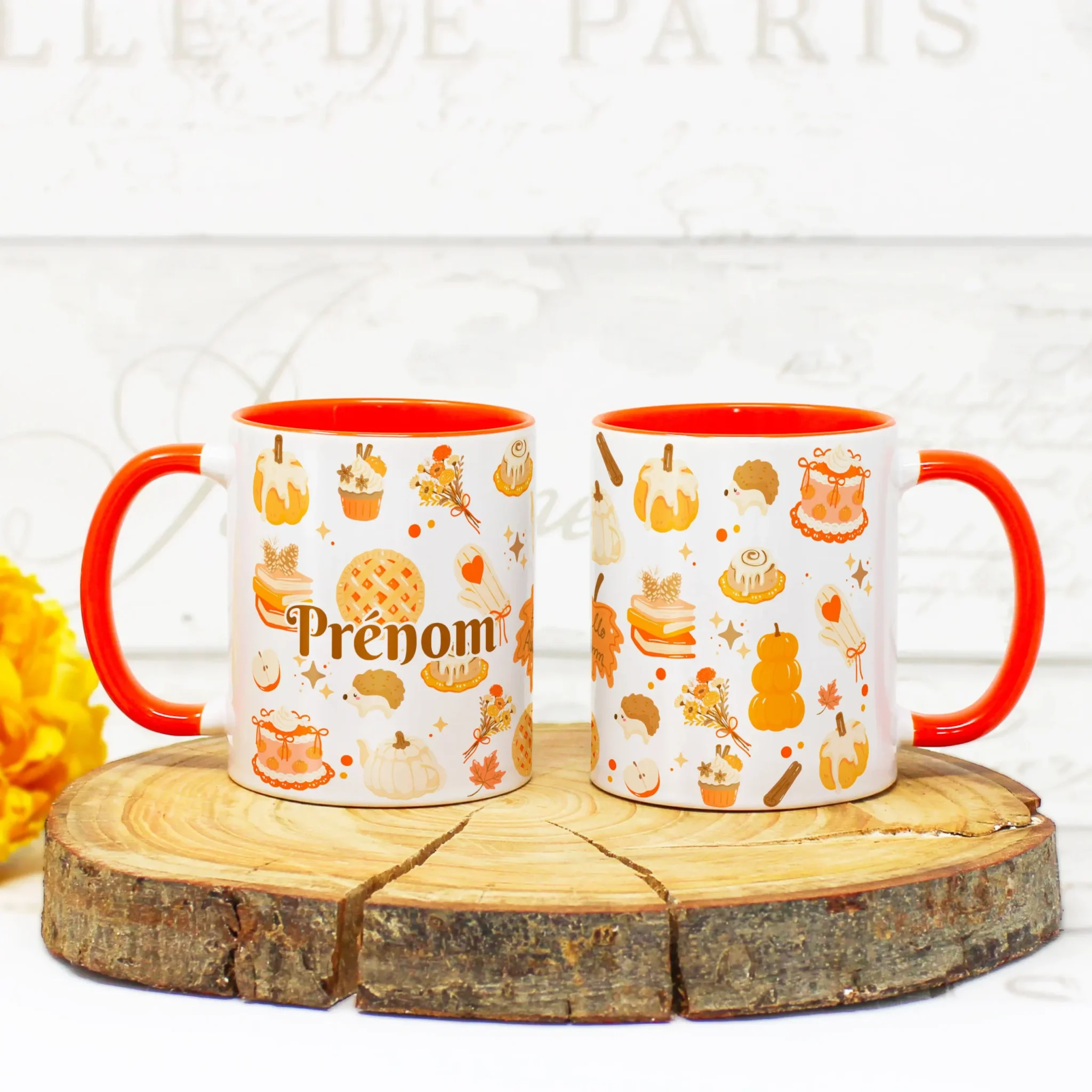 Mug 11oz Douceurs d’automne Cosy V2 by La Crafty House