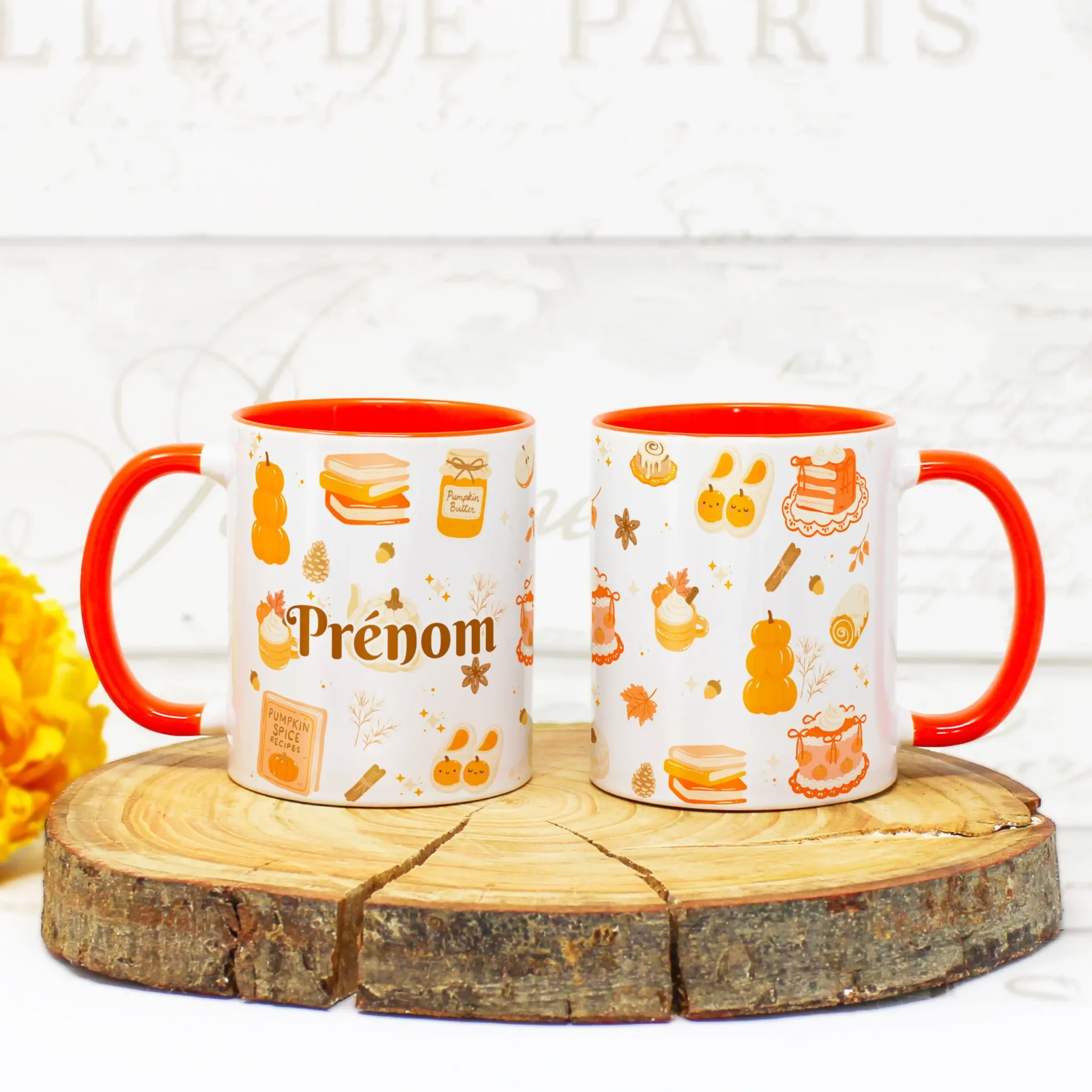 Mug 11oz Douceurs d’automne Cosy V3 by La Crafty House