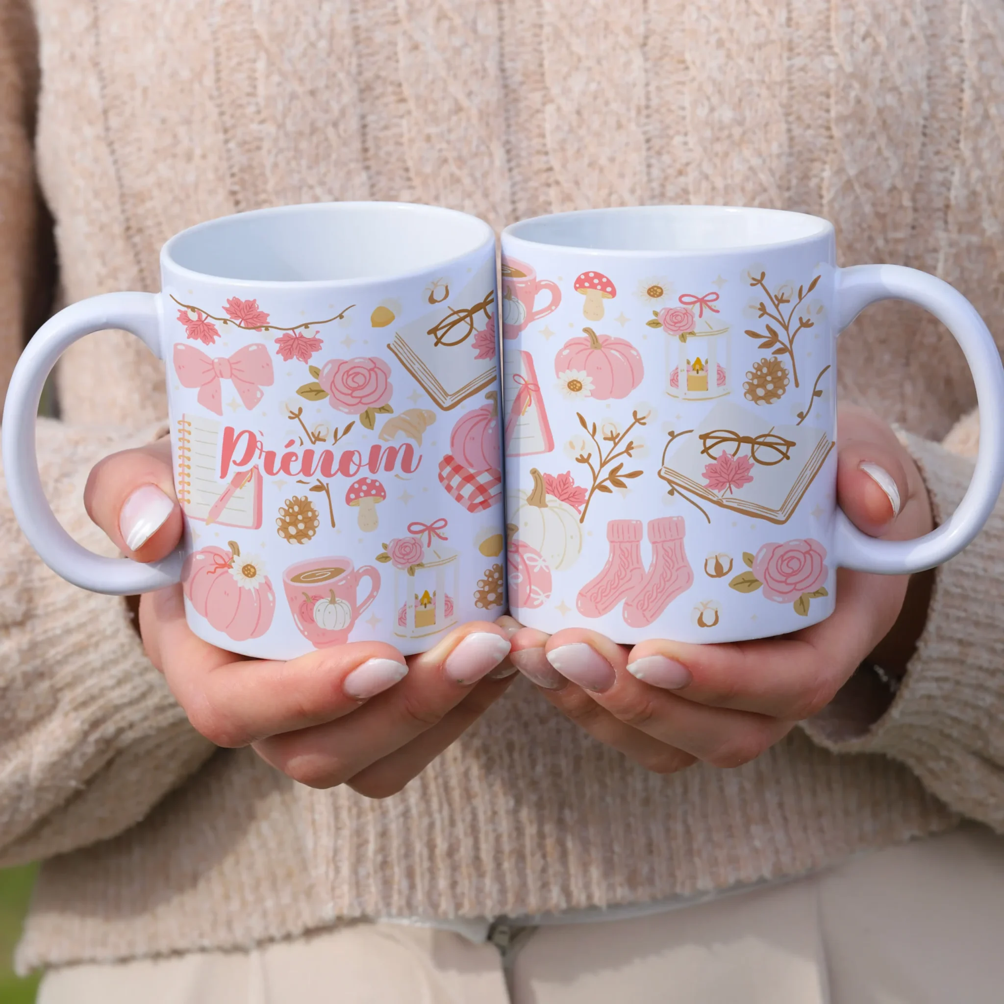 Mug 11oz Autumn Cocooning by La Crafty House