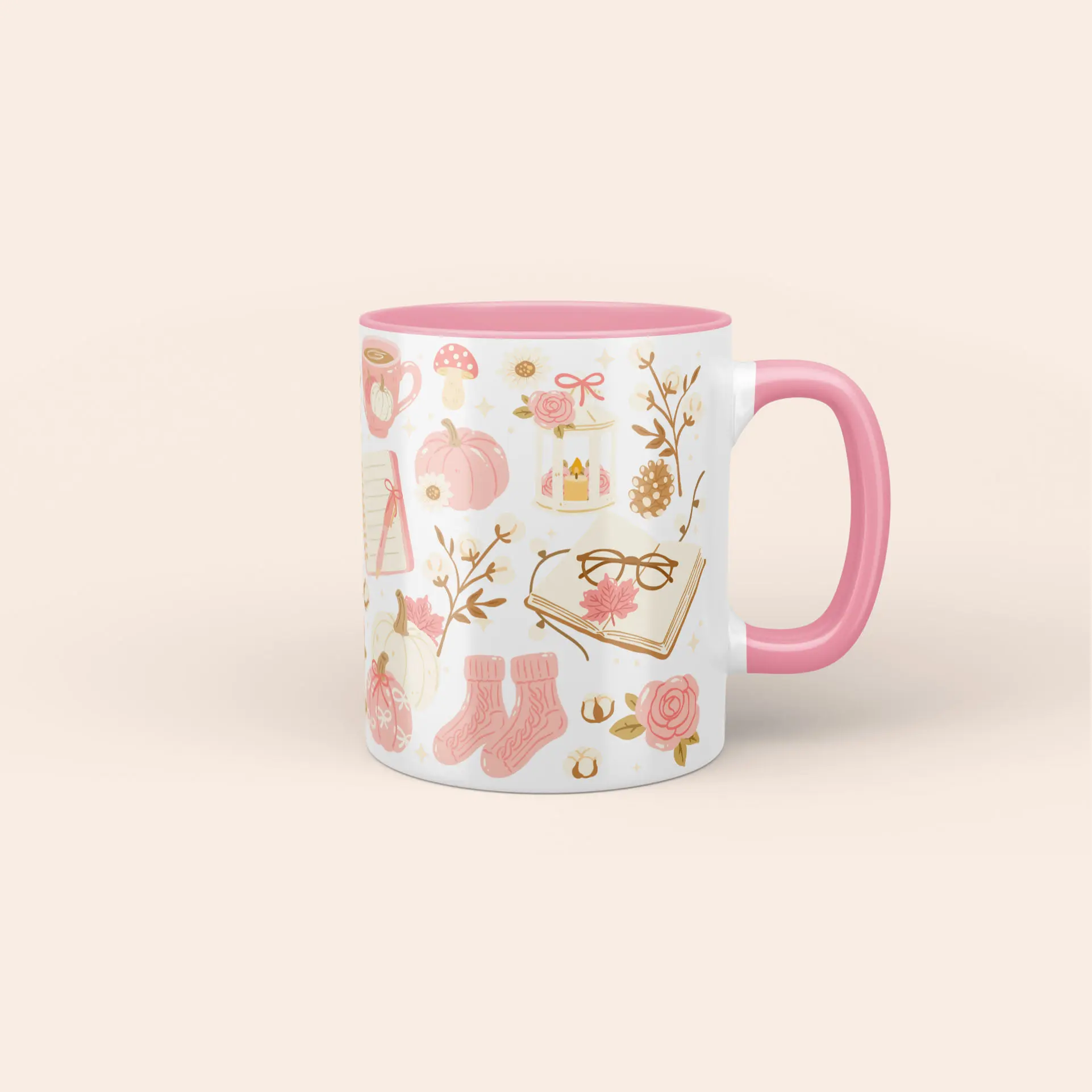 Mug 11oz Autumn Cocooning by La Crafty House