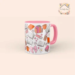 Mug 11 oz Bookish Vibes by La Crafty House