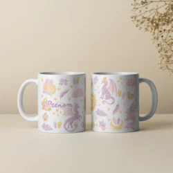 Mug 11oz Dragon Celeste by La Crafty House