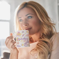 Mug 11oz Dragon Celeste by La Crafty House