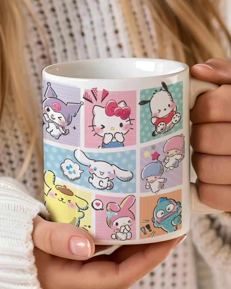 Mug 11oz Kawaii Besties by La Crafty House