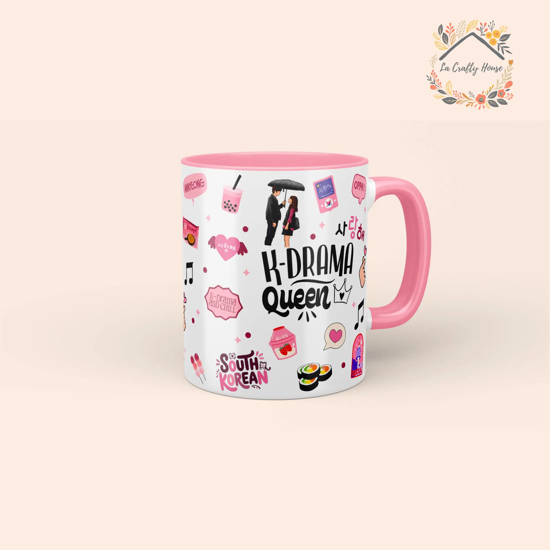 Mug 11oz K-Drama Queen by La Crafty House