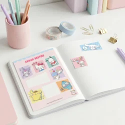 Planche de stickers Kawaii Besties by La Crafty House