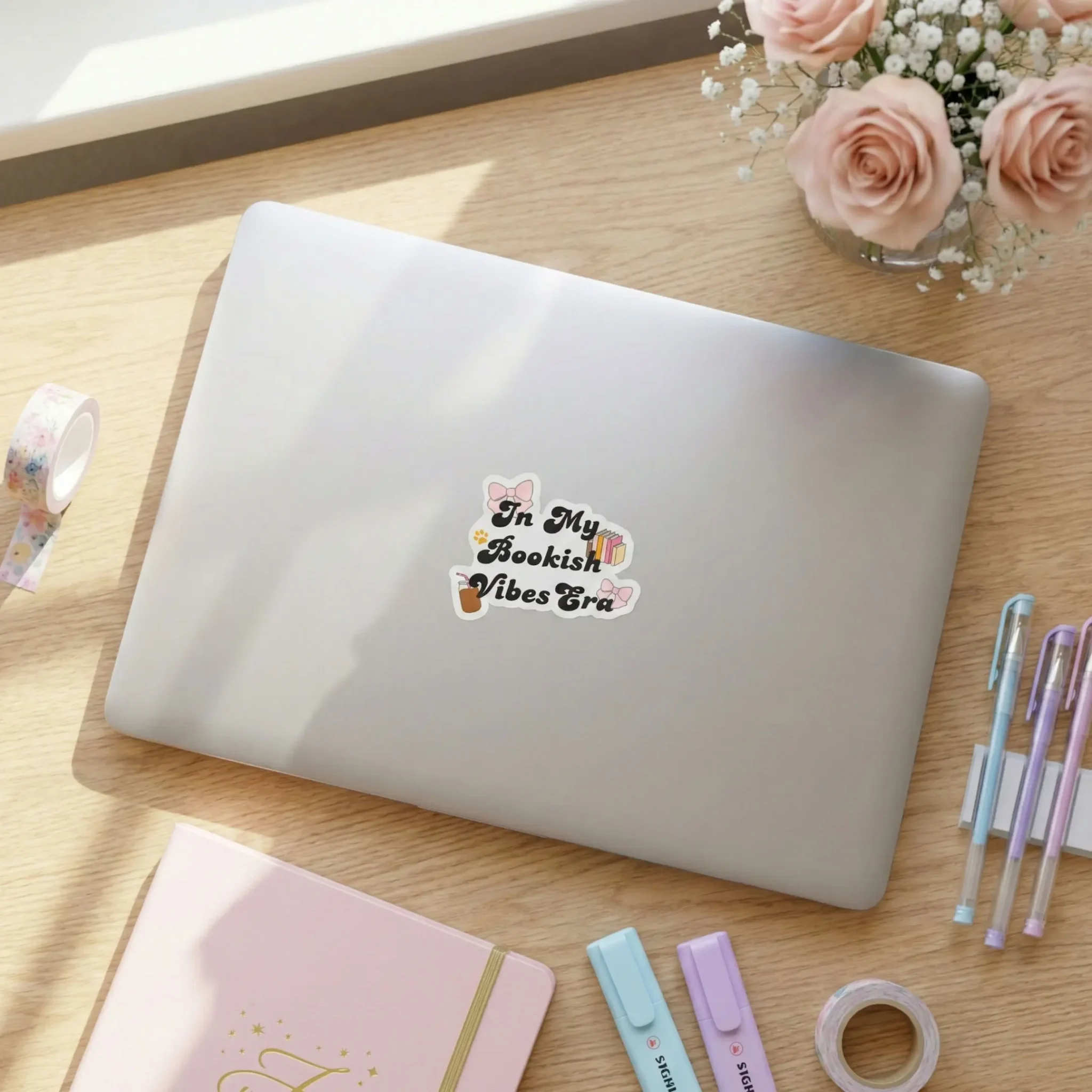 Sticker In My Bookish Vibes Era by La Crafty House