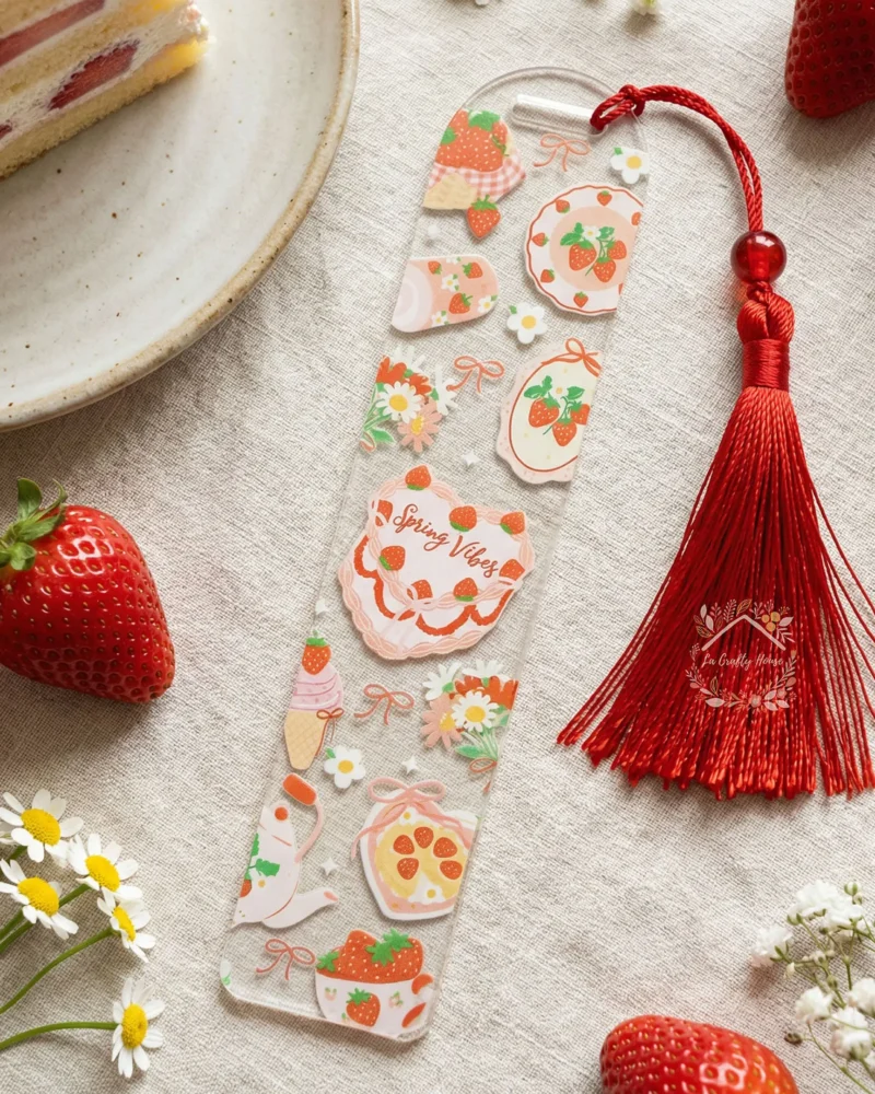 Marque-page acrylique Spring Vibes by La Crafty House
