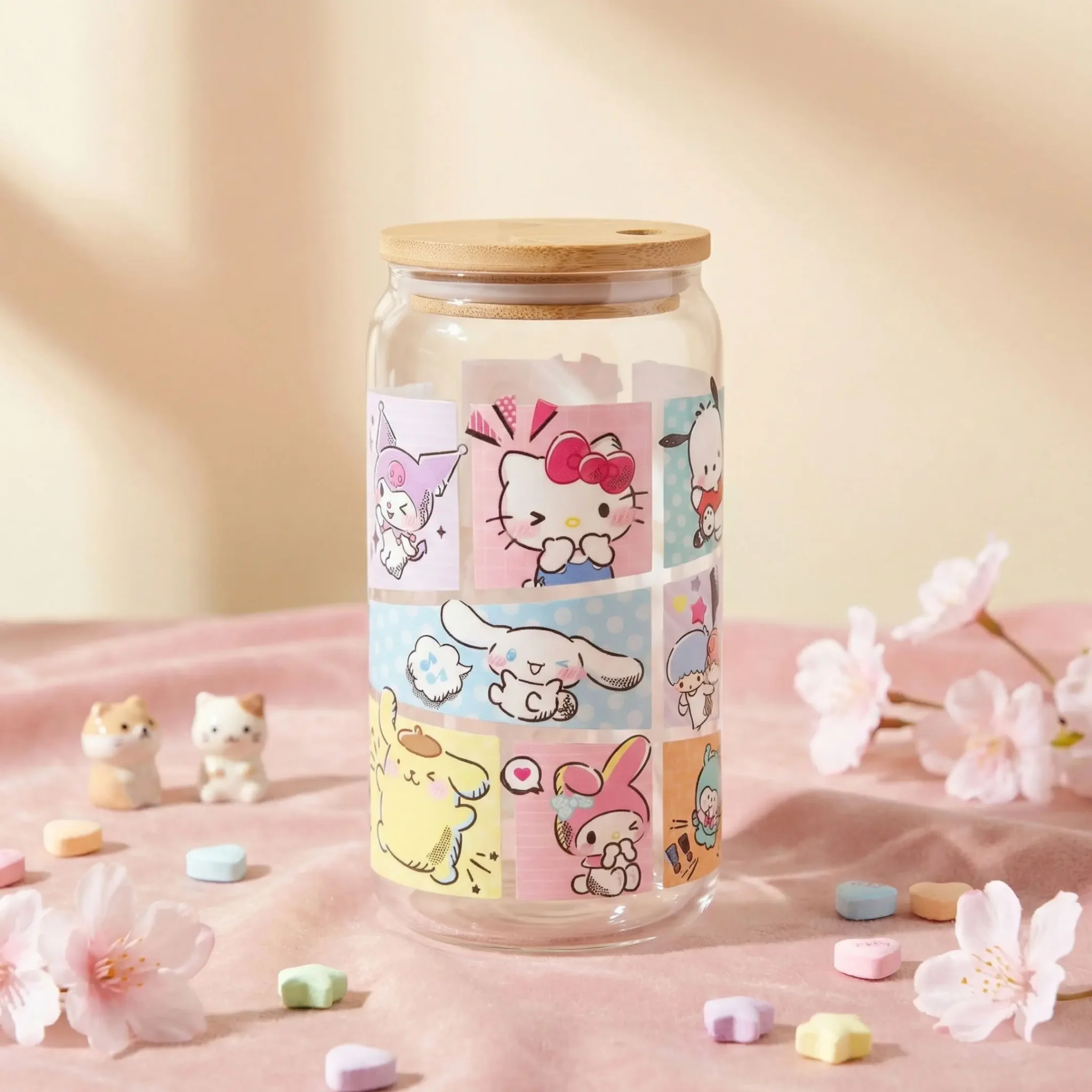 Gobelet canette 16oz - Kawaii Besties by La Crafty House