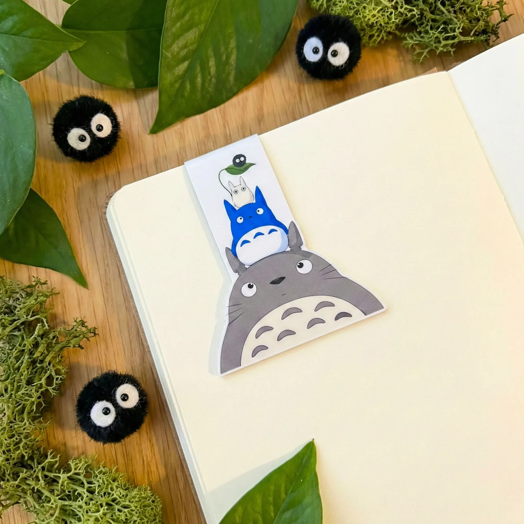 Marque-page magnétique Totoro & Friends by La Crafty House