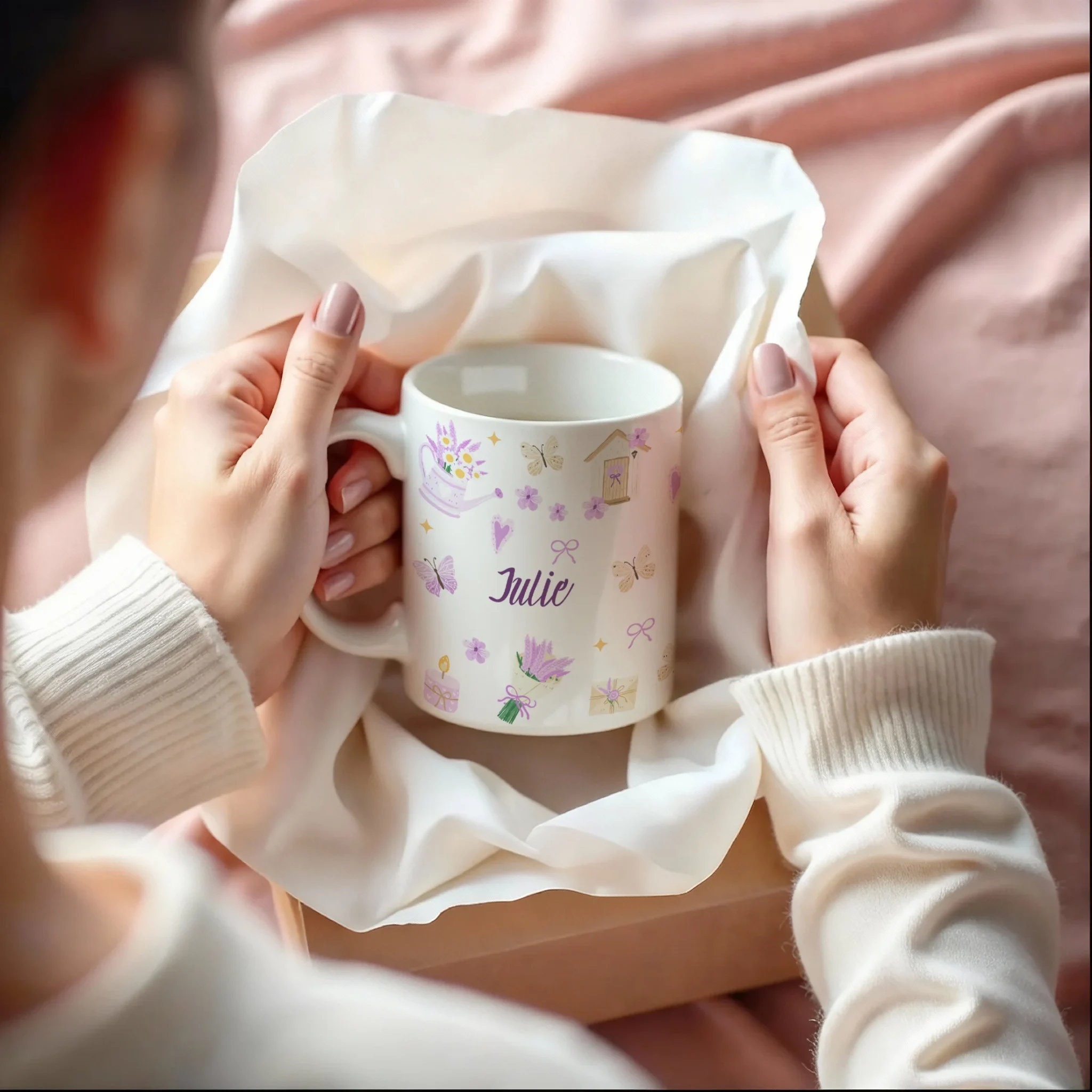 Mug 11oz - Sweet Lavender by La Crafty House