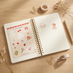 Planche de Stickers Mon doux moment by La Crafty House