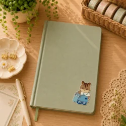 Sticker Kawaii Cottage Friends - Scholar Squirrel - by La Crafty House