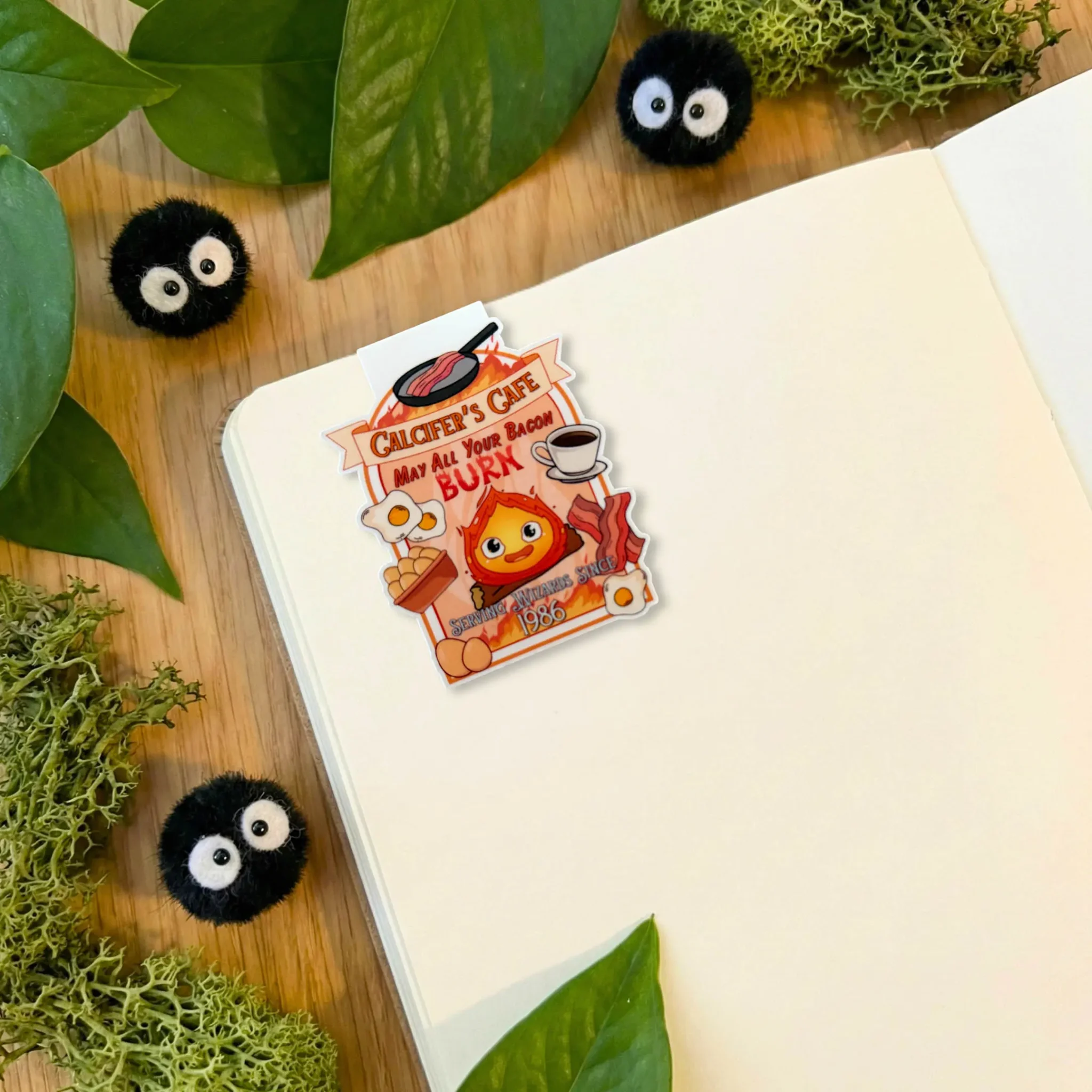 Marque-page magnétique - Fire Spirit by La Crafty House