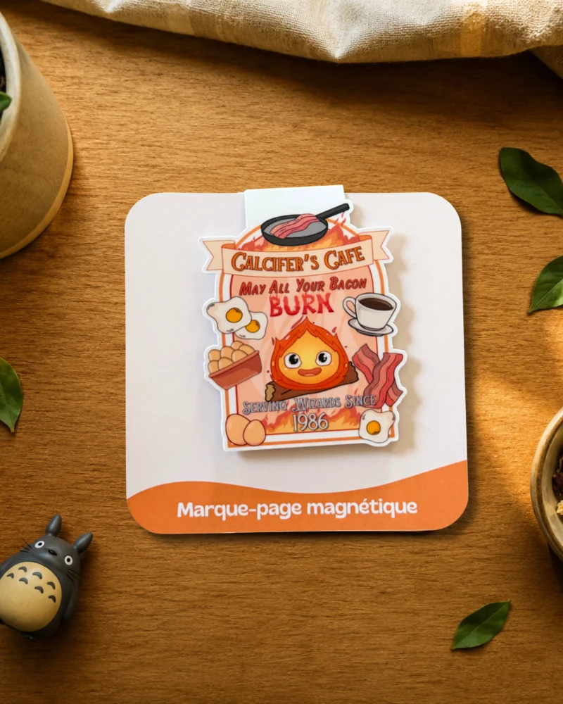 Marque-page magnétique - Fire Spirit by La Crafty House
